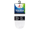 Lucovitaal Sneaker Bamboesokken Wit Maat 39-42 1PR