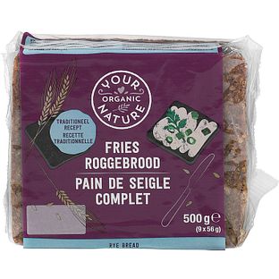 Your Organic Nature Fries Roggebrood 500GR