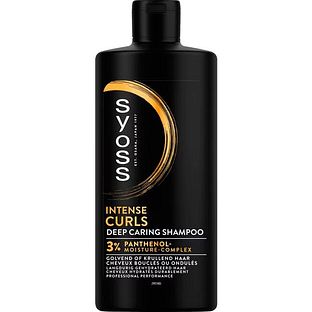 Syoss Intense Curls Deep Caring Shampoo 3% Panthenol Moisture 440ML
