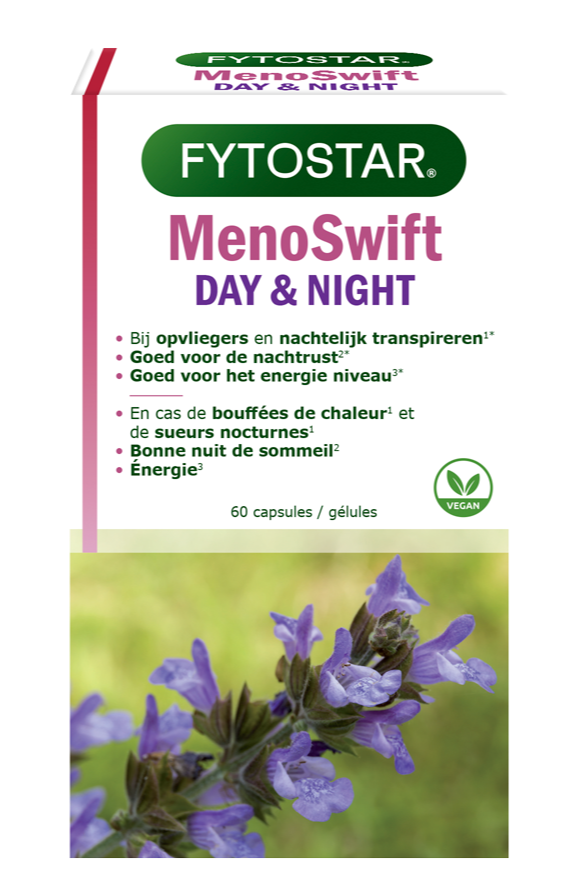 Fytostar MenoSwift Dag & Nacht Capsules 60CP