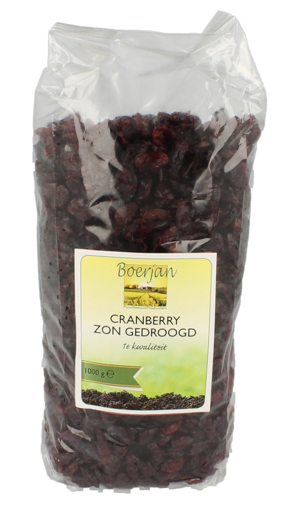 Boerjan Cranberries 1000gr afbeelding