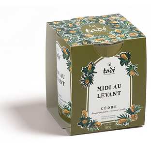 Tadé Midi Eau Levant Ceder Geurkaars 180GR