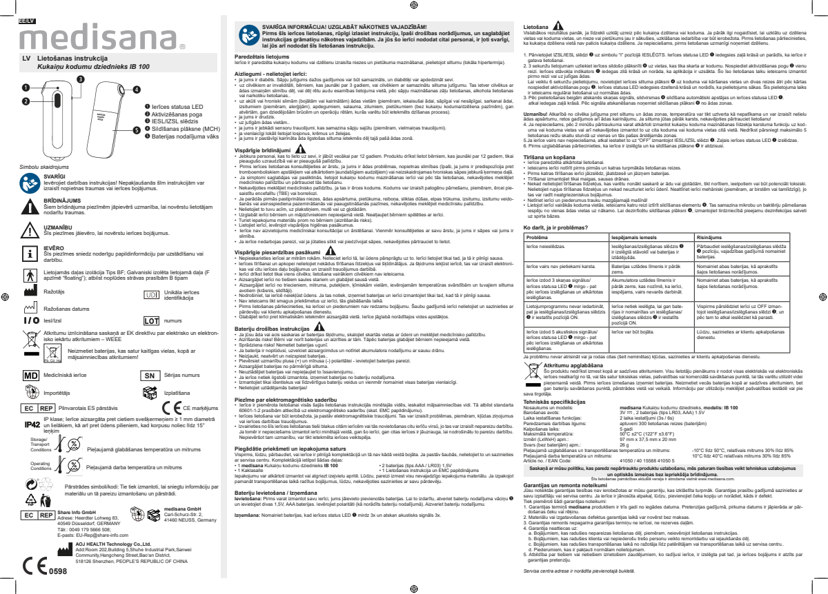 IB100 Insectenbeet Verzachter afbeelding van document #22, instructions