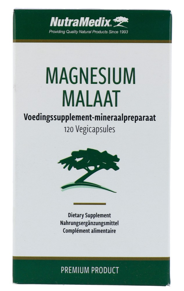 Nutramedix Magnesiummalaat Capsules 120VCP