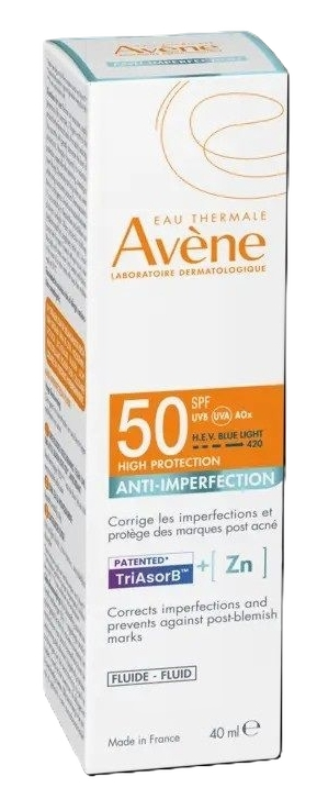 Eau Thermale Av?ne SPF50 Anti-Imperfection Zonnebrandcr?me