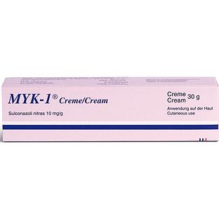 Myk-1 hydrofiele crème 10mg/g - bij schimmelinfecties van de huid - 30GR