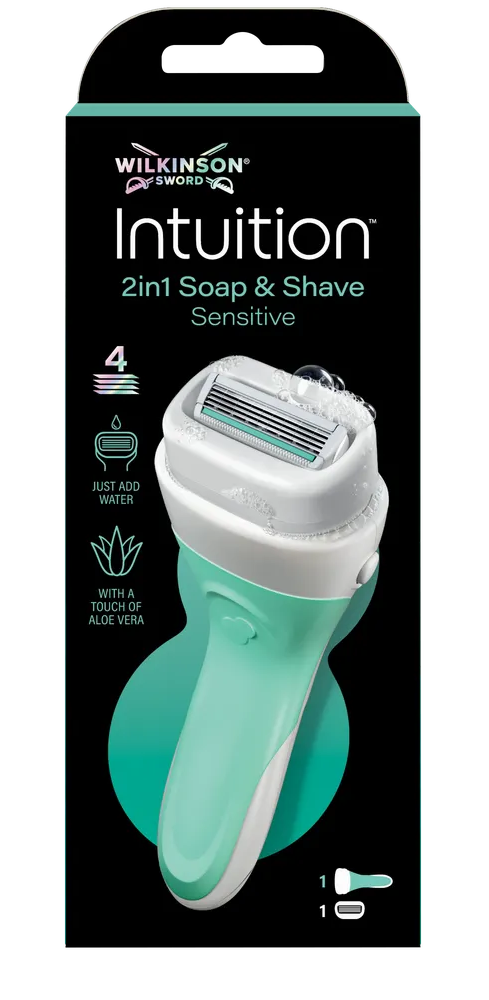 Wilkinson Intuition 2in1 Soap & Shave Sensitive Scheerapparaat