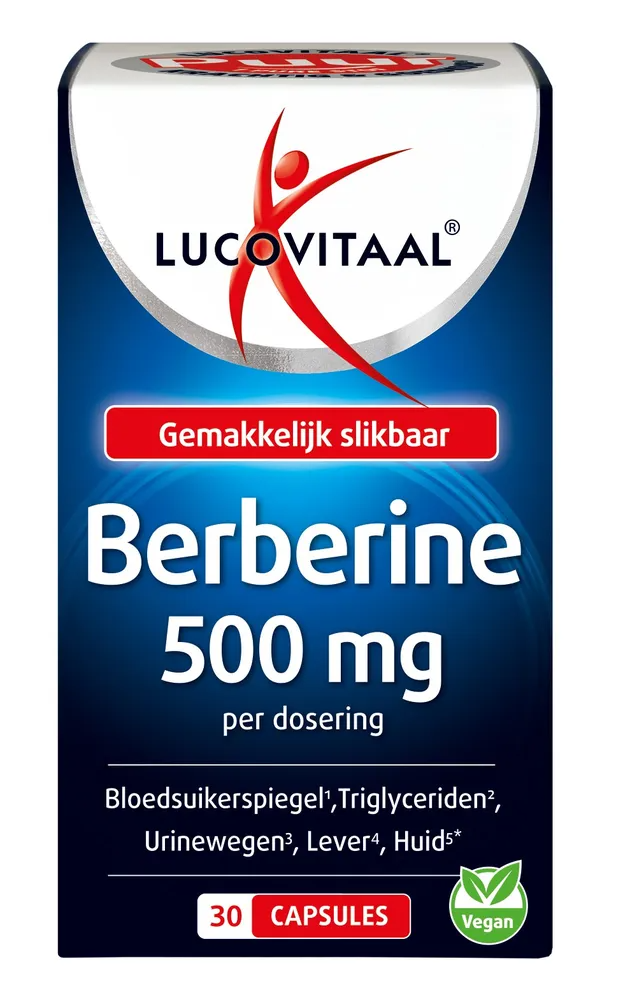 Lucovitaal Berberine Puur Capsules 30CP