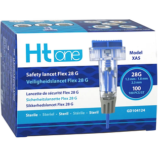 Ht One Veiligheidslancet Flex 28G 100ST