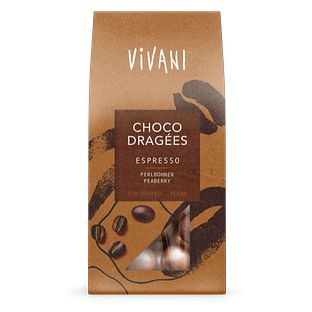 Vivani Choco Dragées Espresso 75GR