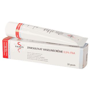 Fagron Zinksulfaat Vaselinecrème 0,5% FNA 30GR