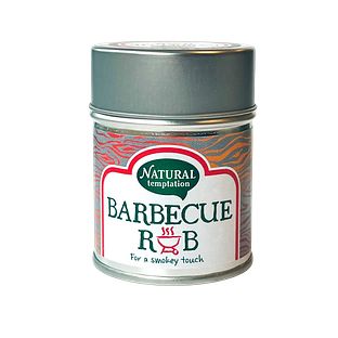 Natural Temptation Barbeque Rub Bio Kruiden 40GR Natural Temptation Barbeque Rub Bio Kruiden 40GR