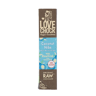 Lovechock Creamy Coconut Nibs (12st) 40GR Lovechock Creamy Coconut Nibs (12st) 40GR