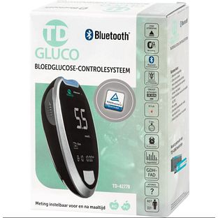 Ht One TD Gluco Bloedglucose Controlesysteem 1ST