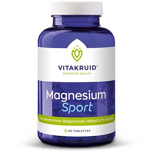 Vitakruid Magnesium Sport Tabletten 90TB
