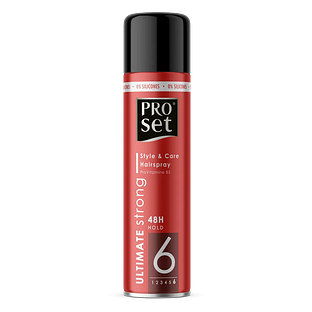 Proset Style & Care Ultimate Strong 6 Haarspray 300ML Proset Style & Care Ultimate Strong 6 Haarspray 300ML