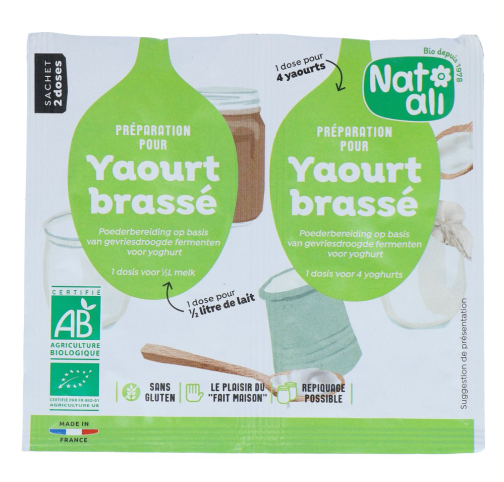 Nat-Ali Ferment voor Yoghurt afbeelding