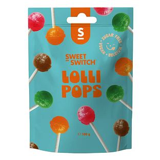 Sweet-Switch Lollipops 100GR