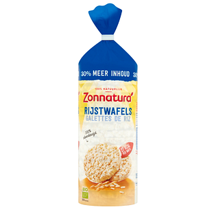 Zonnatura Rijstwafels Naturel 130GR
