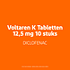 Voltaren K 12,5 mg pijnstiller Filmomhulde Tabletten Diclofenac-Kalium 10TB