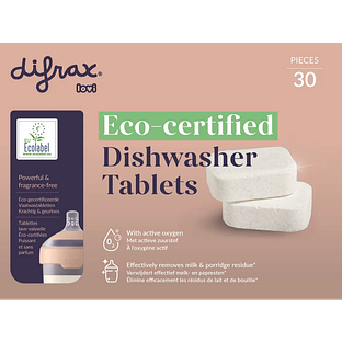 Difrax Eco Vaatwastabletten 30ST