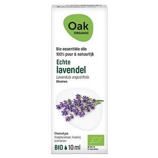 Oak Organic Echte Lavendel Olie 10ML Oak Organic Echte Lavendel Olie 10ML