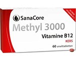 SanaCore Methyl 3000 Vitamine B12 Kers Smelttabletten 60TB