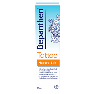 Bepanthen Tattoo Nazorg Zalf 100GR Bepanthen Tattoo Nazorg Zalf 100GR