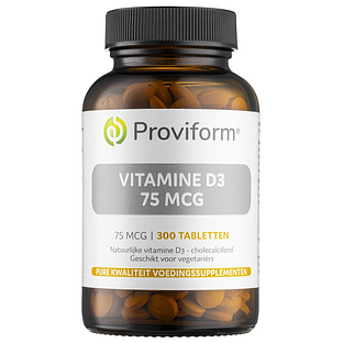 Proviform Vitamine D3 75mcg Tabletten 300TB
