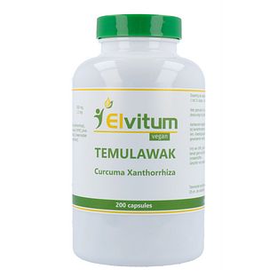 Elvitum Temulawak Curcuma Xanthorrhiza Capsules 200CP