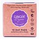 Ginger Organic Maandverband Ultradun 10ST
