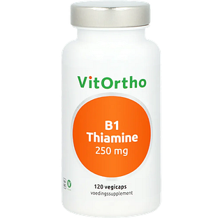 VitOrtho B1 Thiamine 250mg Capsules 120VCP