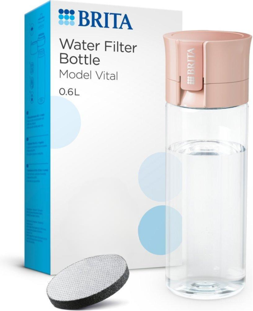 Brita Water Filter Fles Vital Abrikoos afbeelding