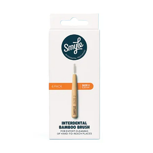 Smyle Interdental Bamboo Brush Size 2 6ST
