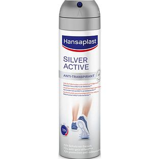Hansaplast Silver Active Voetdeodorant 72h 150ML
