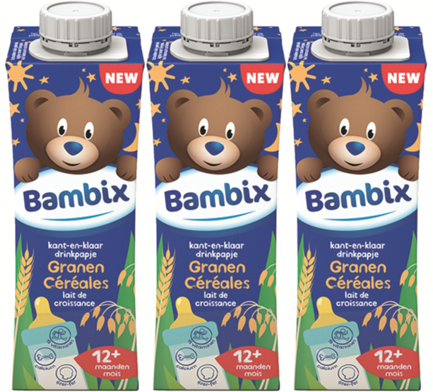 Bambix Drinkpap Kant-en-Klaar Granen 12+ afbeelding