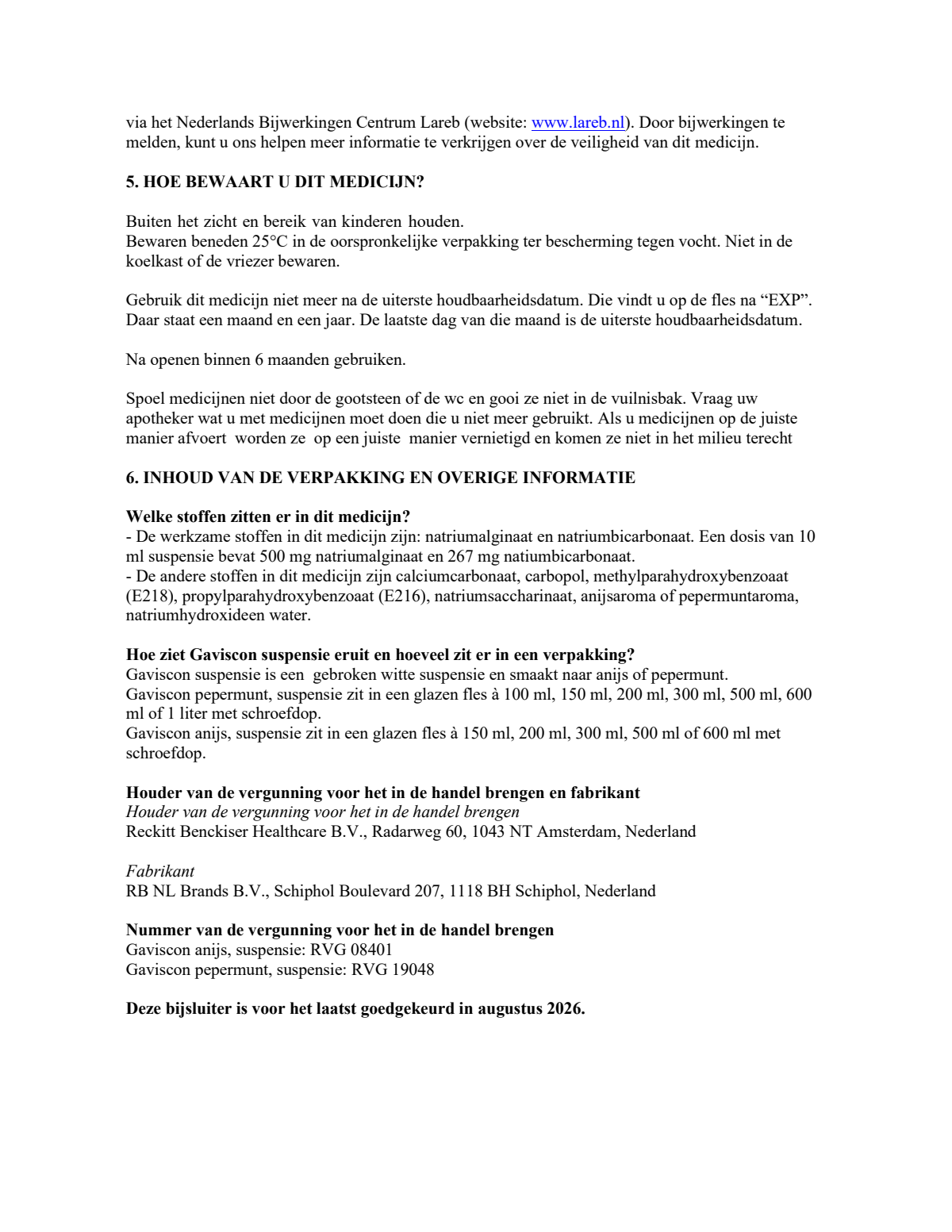 Suspensie Anijs afbeelding van document #4, leaflet