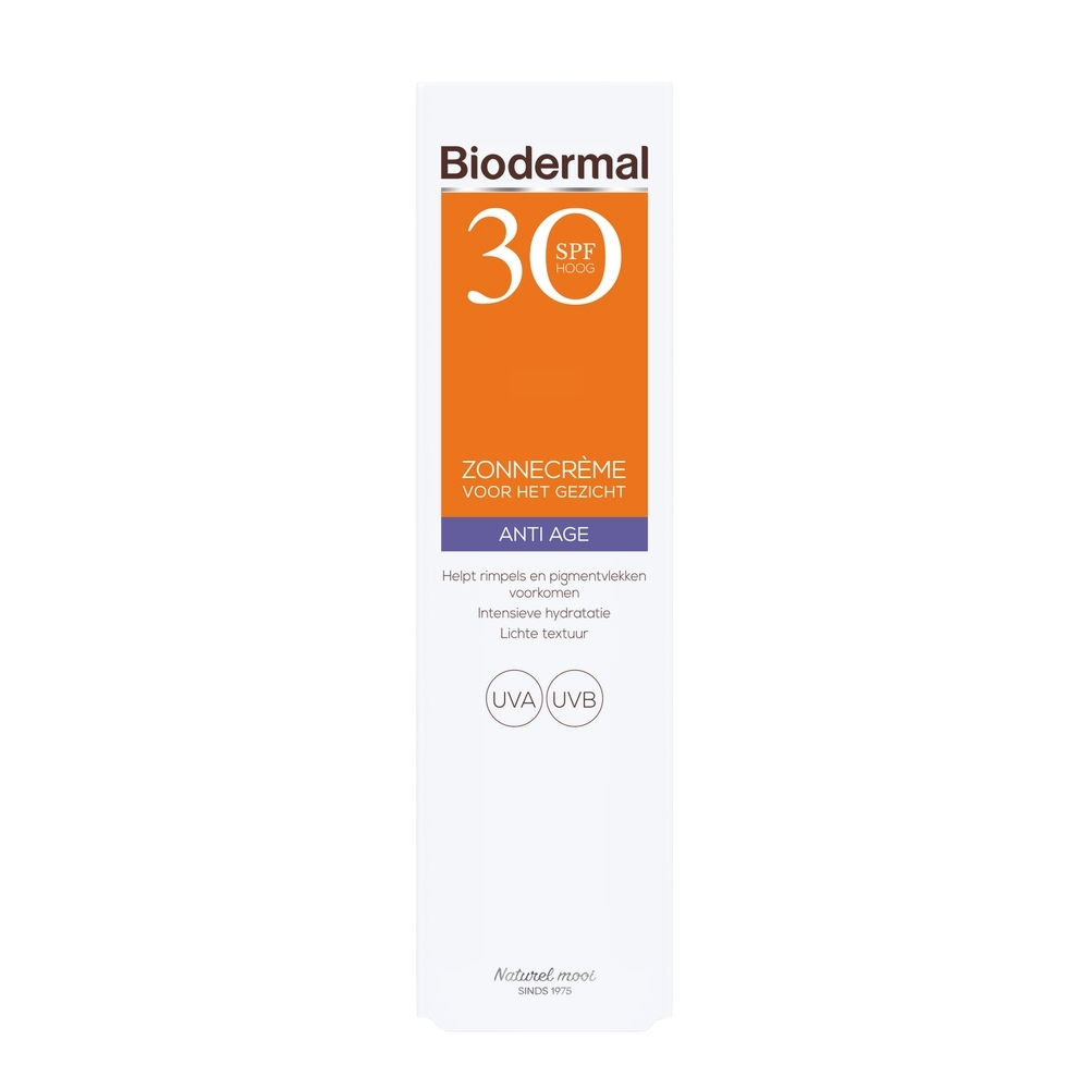 Biodermal Anti Age Zonnecrème Gezicht SPF30 40ML