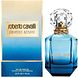 Roberto Cavalli Paradiso Azzurro Eau de Parfum 75ML Verpakking met fles ernaast Roberto Cavalli Paradiso Azzurro Eau de Parfum 75ML Verpakking met fles ernaast