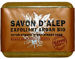 Aleppo Soap Co Savon D'Alep Exfoliant Argan Zeep 100GR