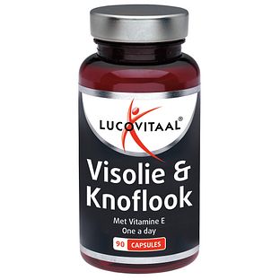 Lucovitaal Visolie en Knoflook Capsules 90CP
