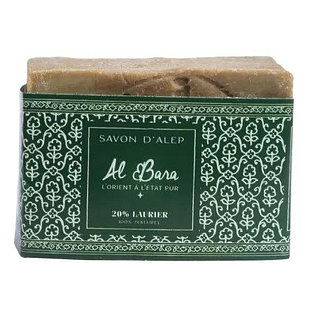 Al Bara Aleppo Zeep Olijfolie & 20% Laurierbesolie 200GR