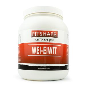 Fitshape Wei Eiwit Aardbei 1000GR