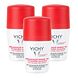 Vichy Deodorant Overmatige Transpiratie Roller 72h - Multiverpakking 3x50ML Vichy Deodorant Overmatige Transpiratie Roller 72h - Multiverpakking 3x50ML