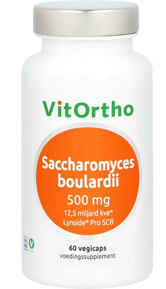 VitOrtho Saccharomyces Boulardii 500mg Vegicaps