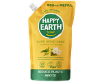Happy Earth Pure Hand Soap Refill Jasmine Ho Wood 600ML Happy Earth Pure Hand Soap Refill Jasmine Ho Wood 600ML