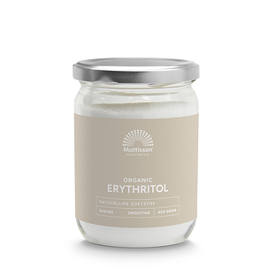 Mattisson HealthStyle Organic Erythritol 400GR Mattisson HealthStyle Organic Erythritol 400GR