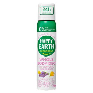 Happy Earth Whole Body Deo Spray Lavender Ylang 100ML