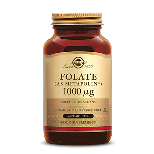 Solgar Folate (Folaat) 1000 mcg Tabletten 60TB Solgar Folate (Folaat) 1000 mcg Tabletten 60TB