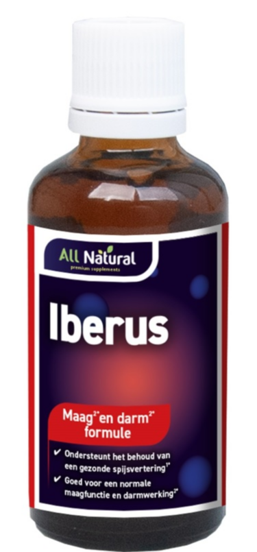 All Natural Iberus Maag en Darm Formule 50ML